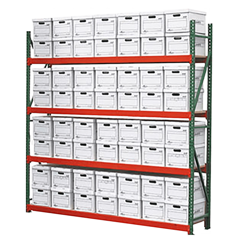 Archive Starter Unit with Boxes All Rack Solutions